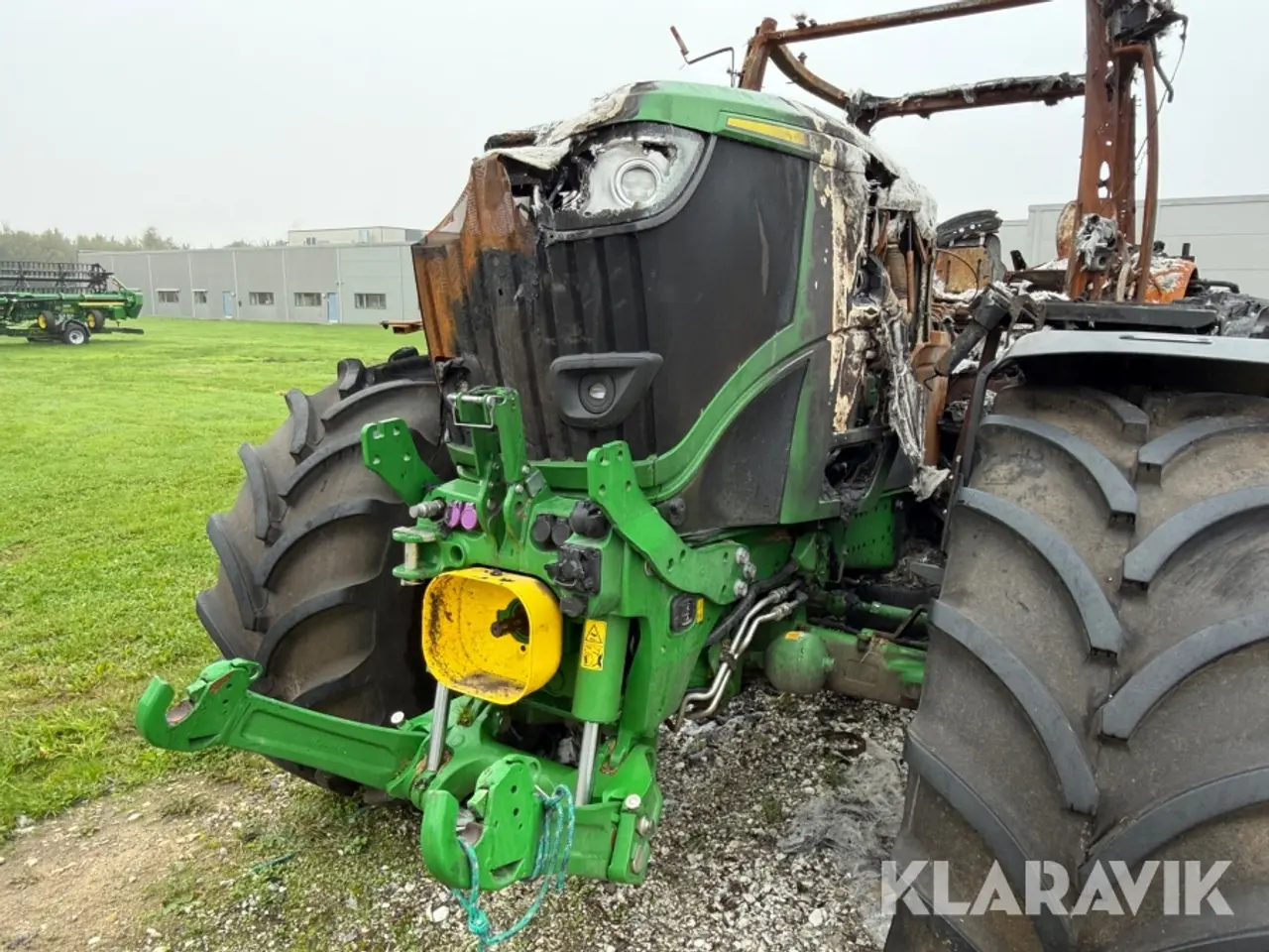 Billede 9 - Traktor John Deere 6215R