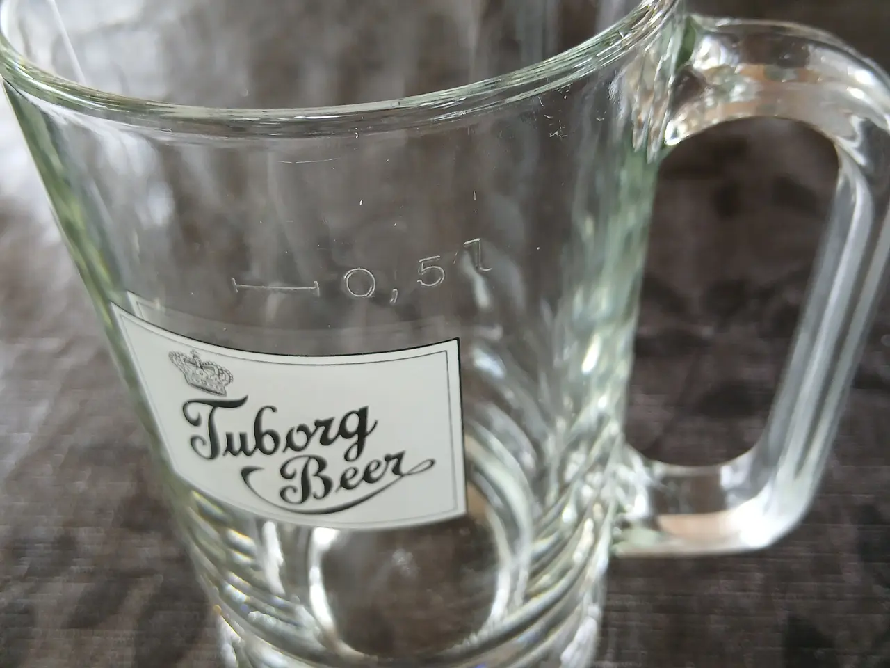 Billede 1 - ½ liters Tuborg ølkrus