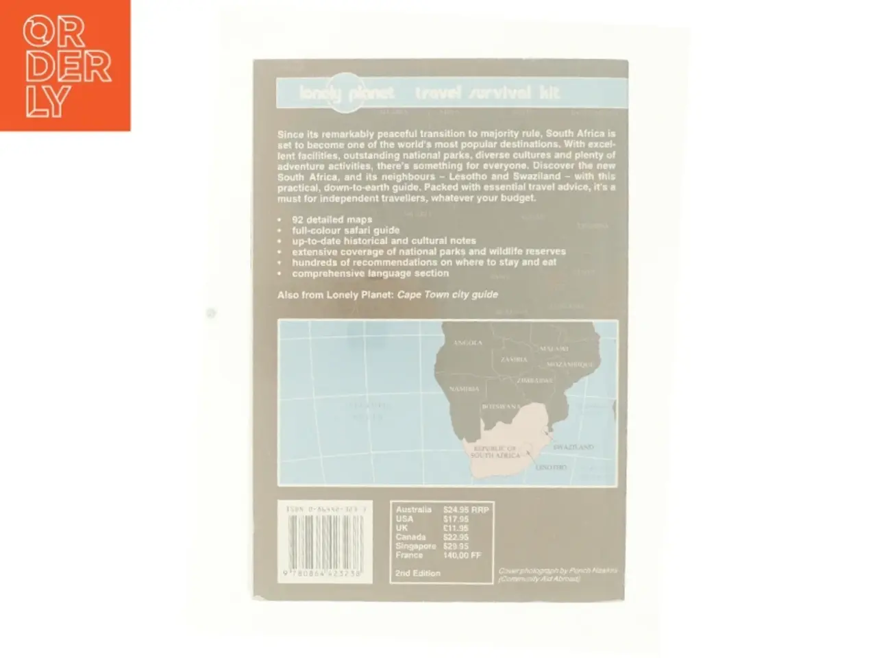 Billede 2 - South Africa, Lesotho & Swaziland : a Lonely Planet travel survival kit (Bog)