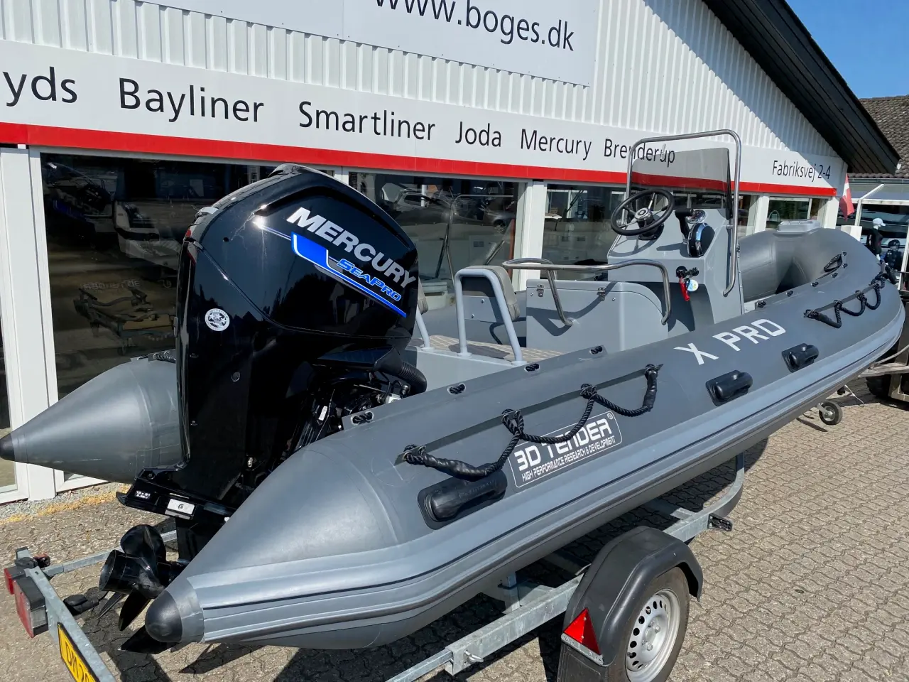 Billede 3 - X-PRO 535 RIB med F75 hk Mercury SeaPro 2,1L 4 takt EFI