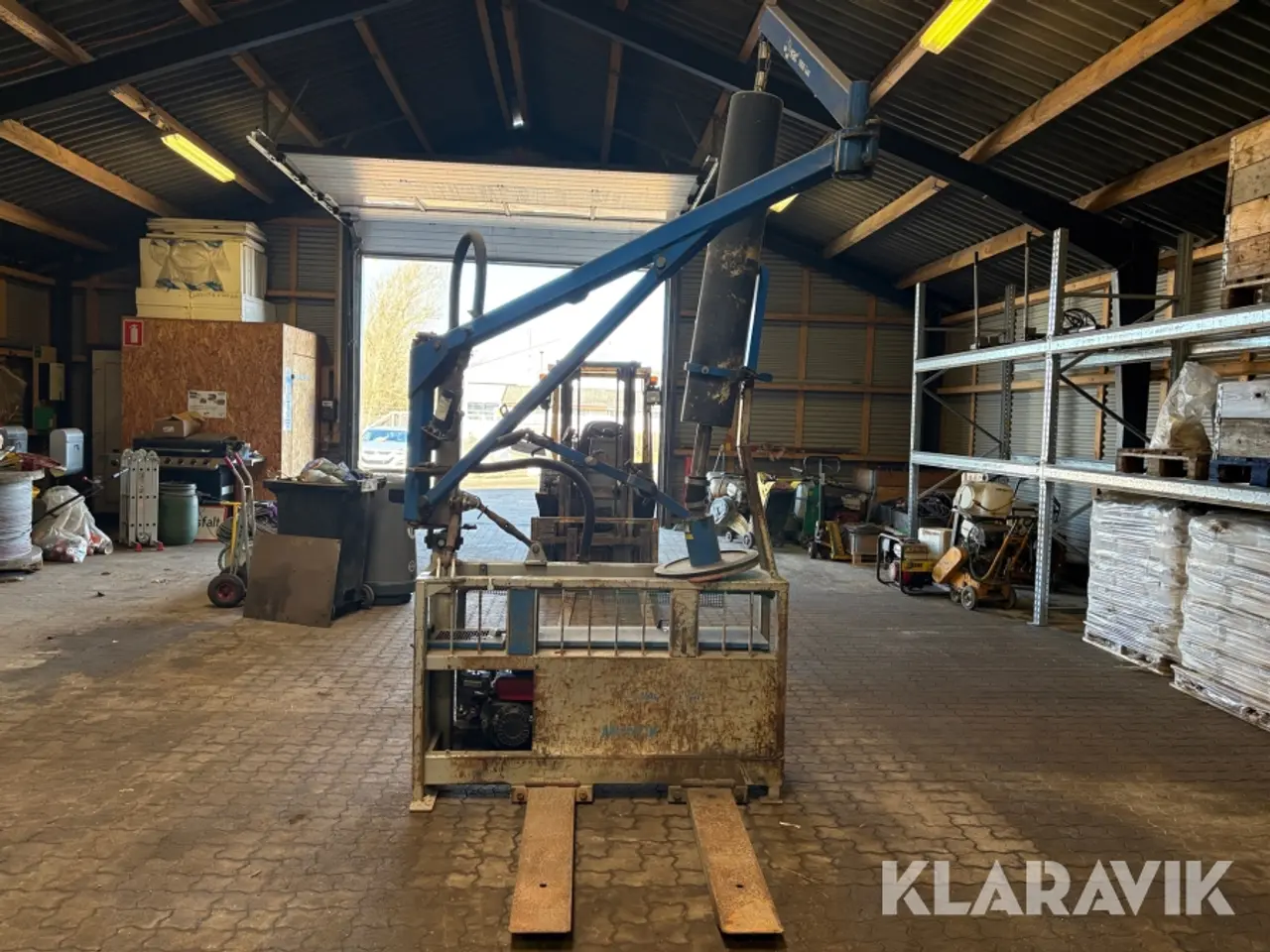 Billede 3 - Fliselægger AL-vac 1600 diesel flex - med sug