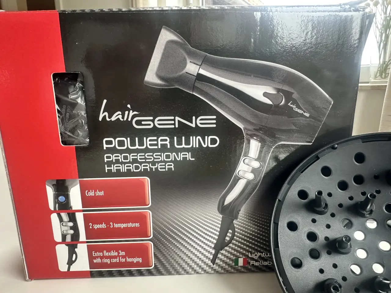 Billede 2 - HairGENE professionel føntørre og stylingjern