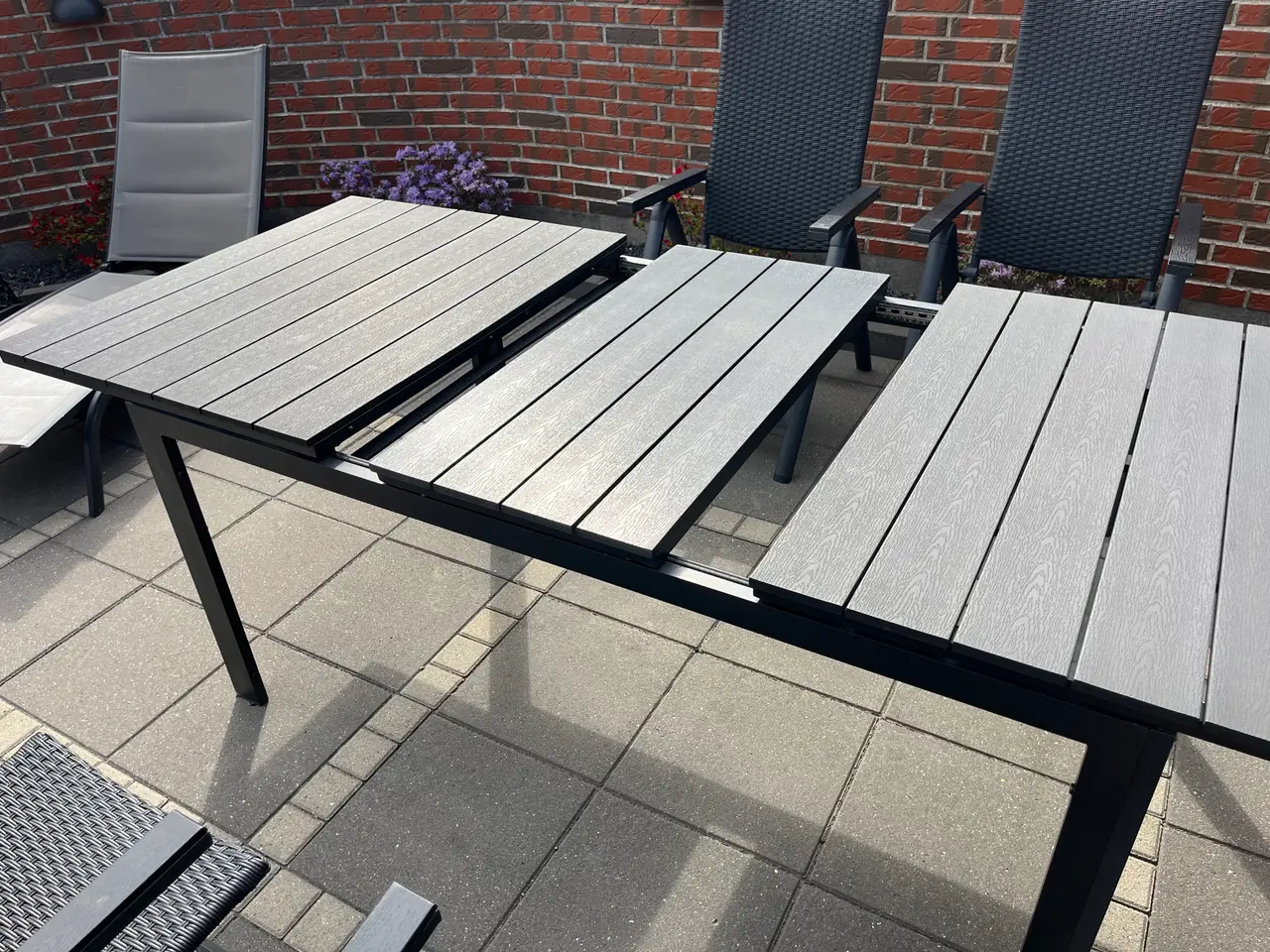 Billede 4 - Sort nonwood udtræksbord