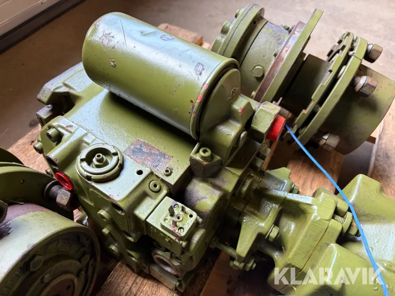 Billede 11 - Lot - gear til hjulmotorer, konverter og hydraulikpumpe - 1 palle