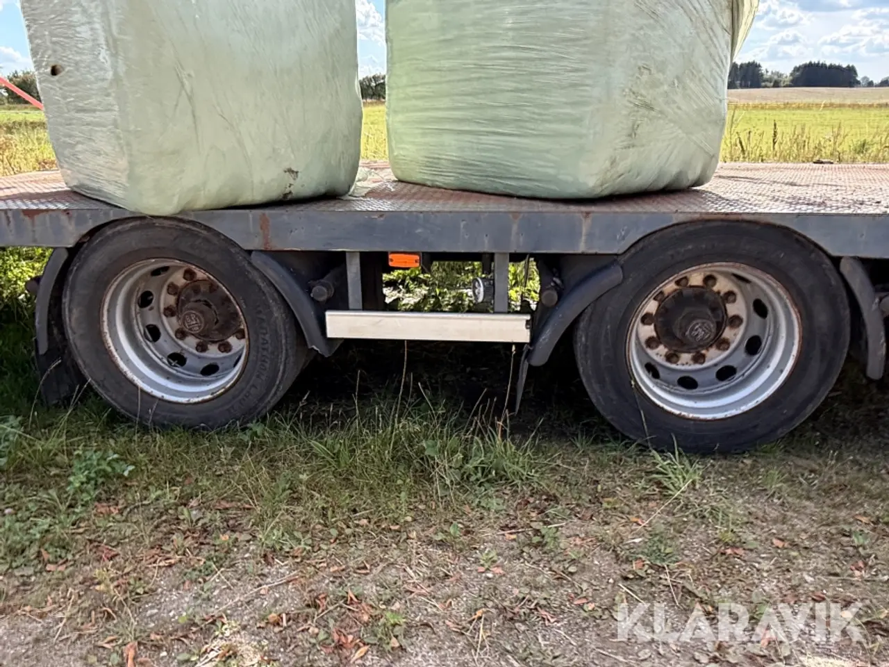 Billede 6 - Maskintrailer HFR PE 2X100 2-akslet med hydrauliske ramper