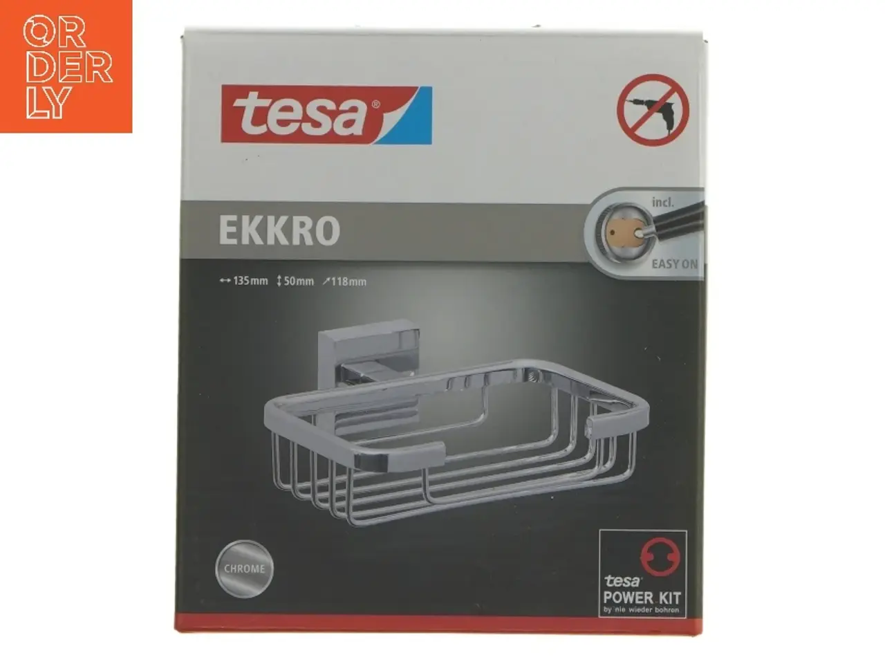 Billede 1 - Tesa Ekkro badeværelseskurv fra Tesa (str. 14x12,5 cm)