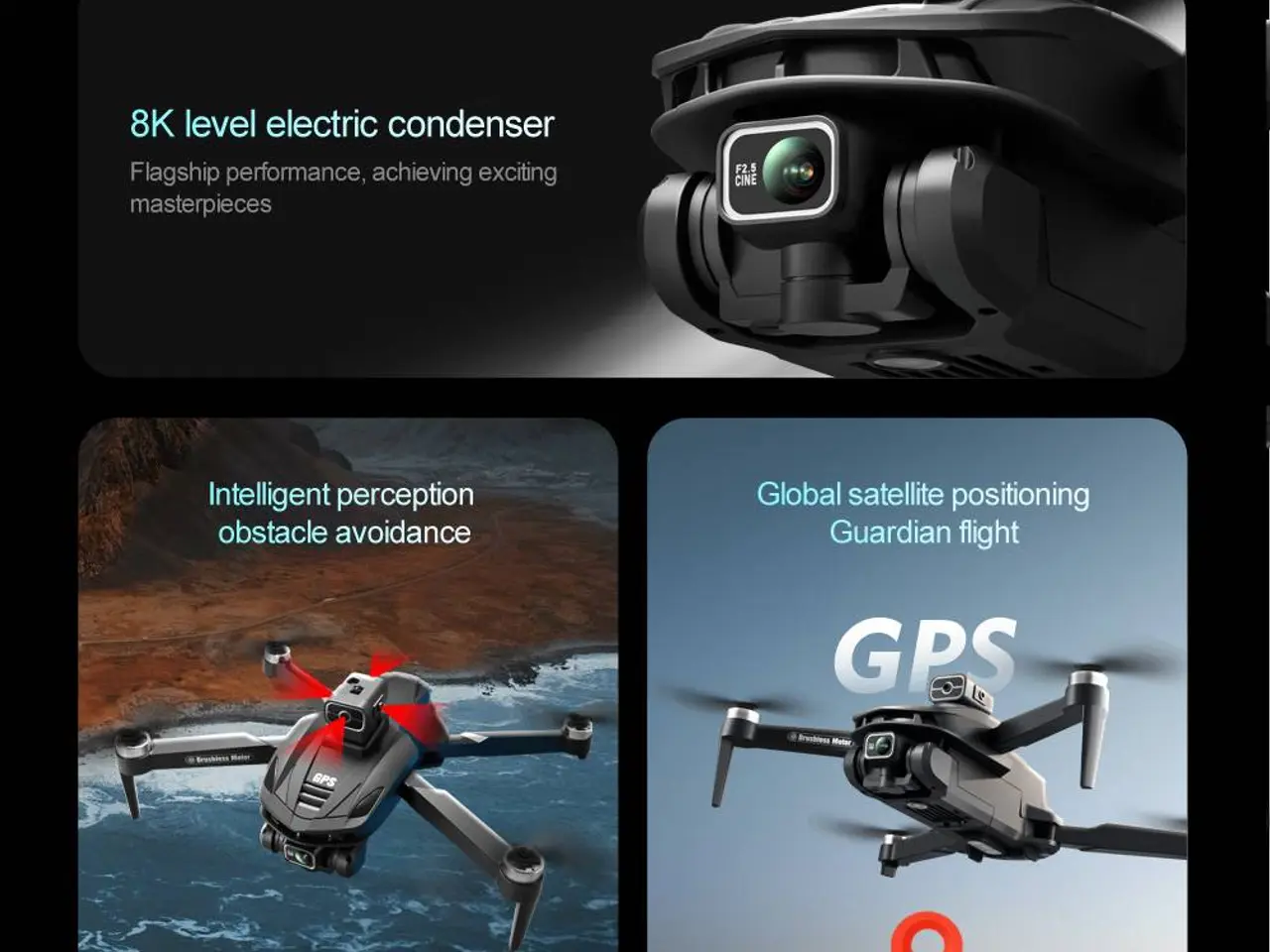 Billede 2 - Drone med kamera og GPS