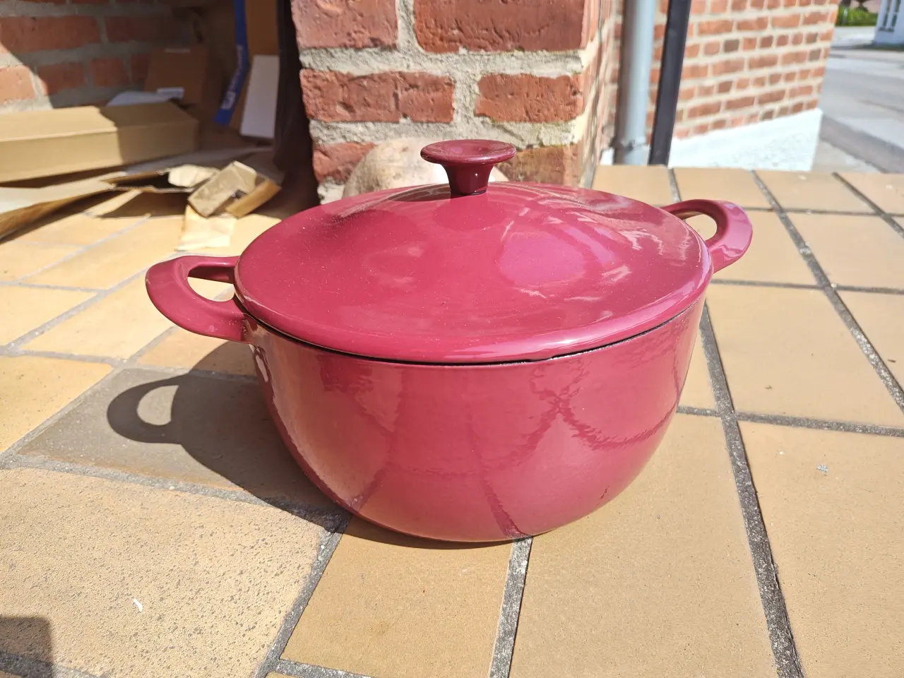 Billede 1 - Støbejerns Gryde Jamie Oliver Tefal Cast Iron
