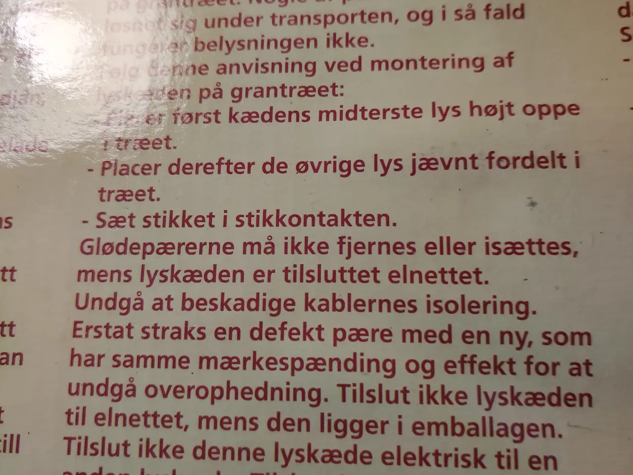 Billede 8 - Juletræslyskæde