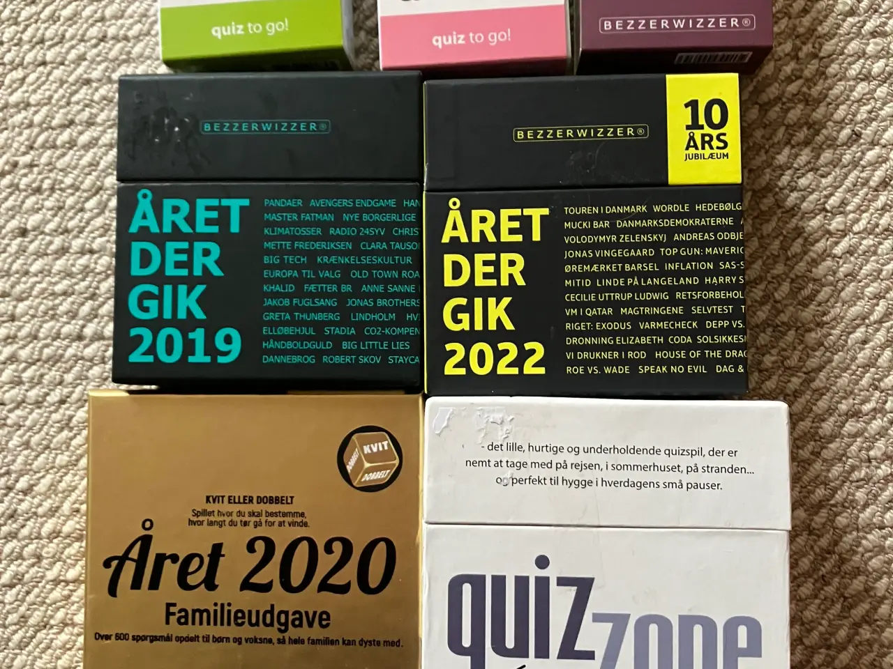 Billede 1 - Quiz spil, Bezzerwizzer, Quickie m.fl.