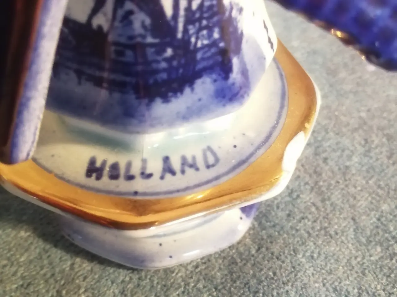 Billede 3 - Smuk Hollandsk Porcelæns Mølle