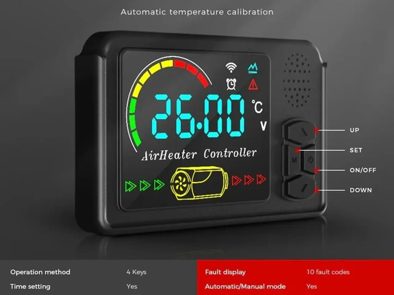 Billede 2 - LCD display med firkantet stik - til kinafyr
