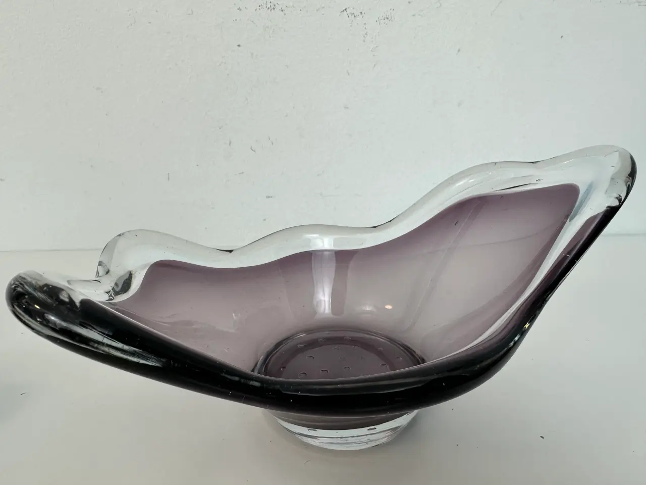 Billede 6 - Glasskål / Glas kunst (Lyngby?)