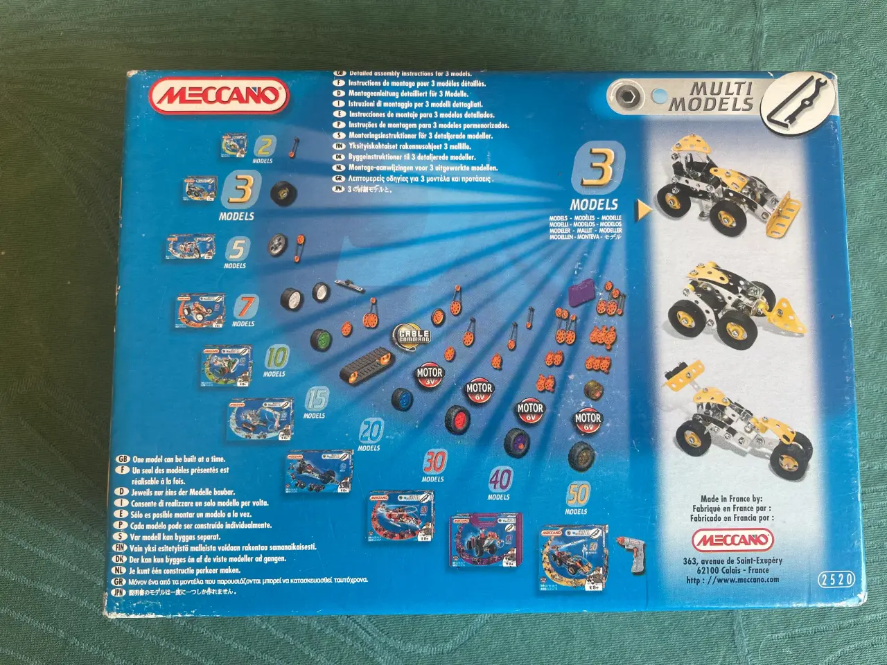 Billede 2 - Meccano sæt 2520
