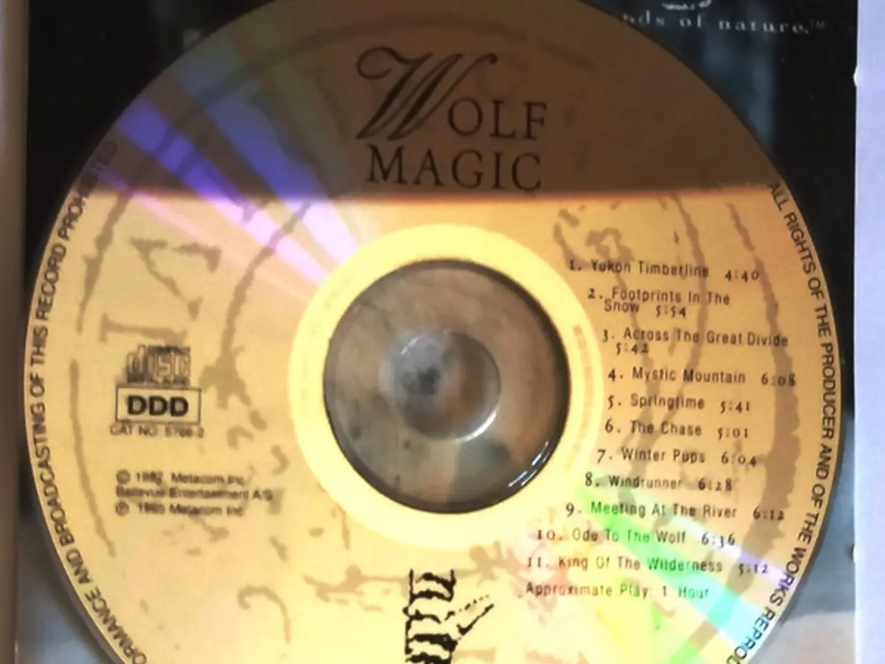 Billede 3 - Skip Adams & Ron Fish – Wolf Magic – CD