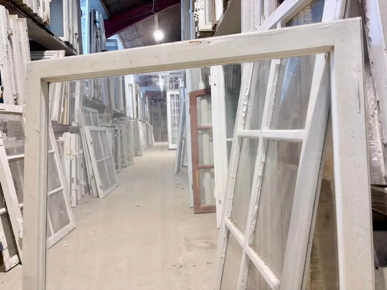 Billede 2 - Almindelig forsatsramme m. float-glas