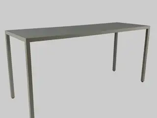 Højbord – Grå 200x70x93cm