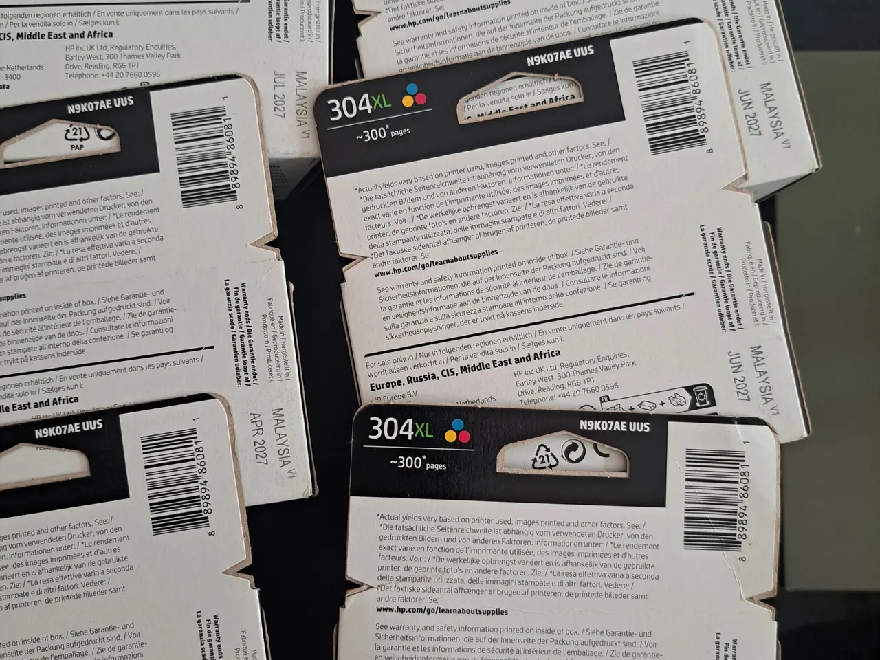 Billede 4 - Restparti af HP 304 XL