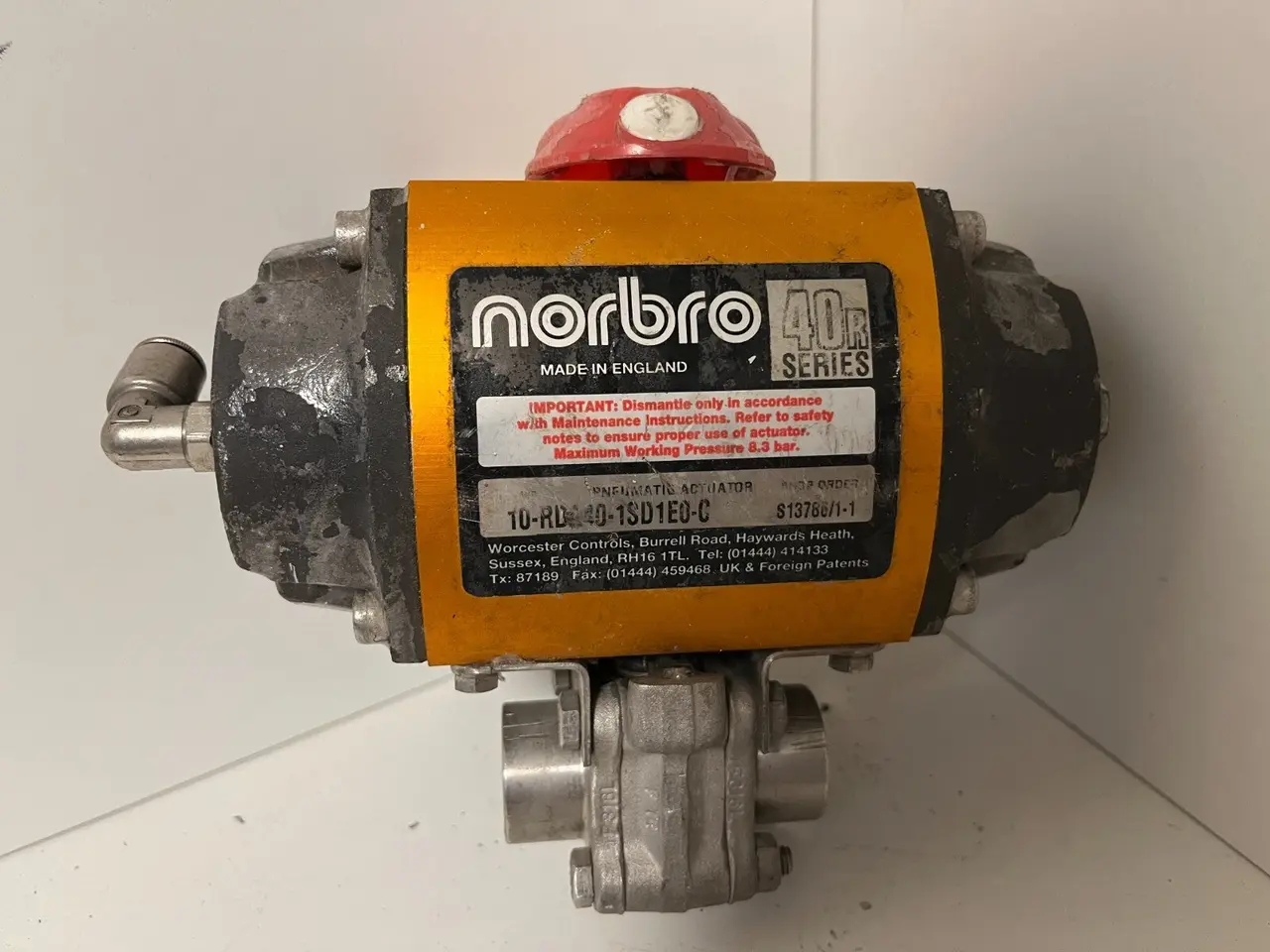 Billede 2 - Norbro 40R Pneumatic Actuator 10-RDA40-1SD1E0-C w/