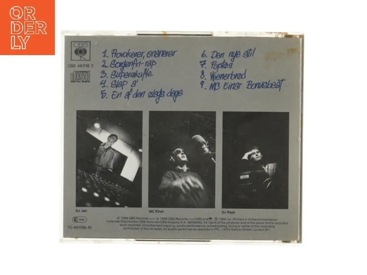 Billede 3 - MC Einar Den Nye Stil CD