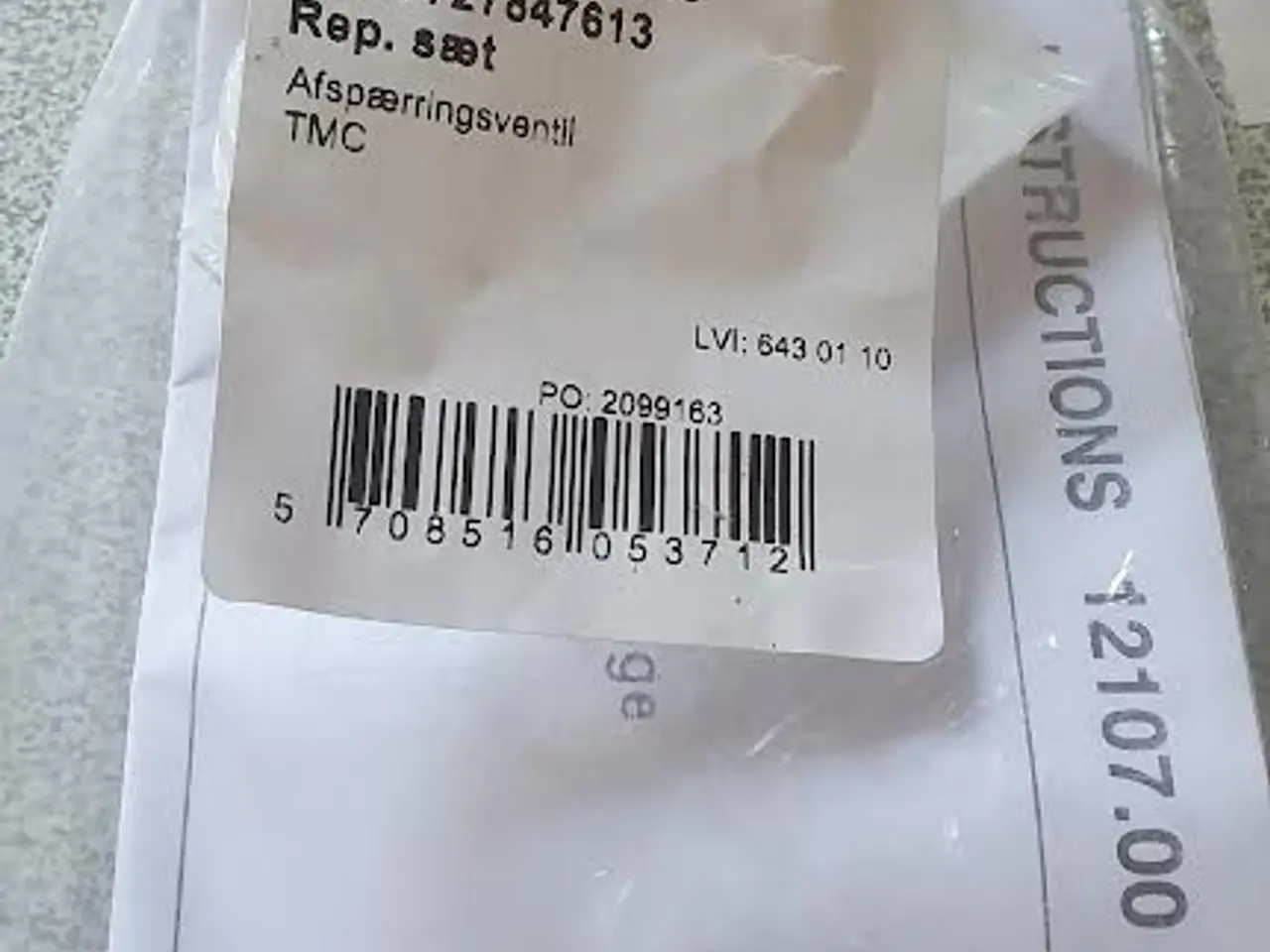 Billede 1 - rep. sæt til damixa 