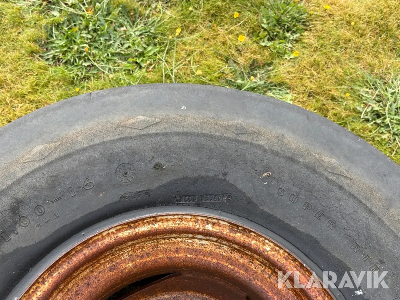 Billede 11 - Landbrugs hjul Goodyear Super rib tractor