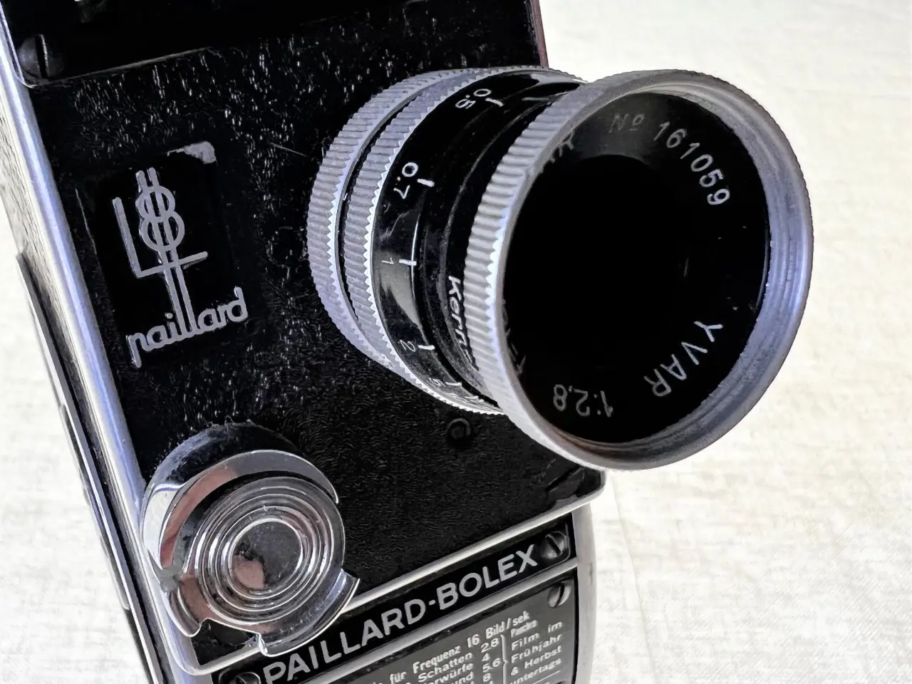 Billede 5 - Paillard-Bolex med Yvar 1:2.8 12,5 mm AR