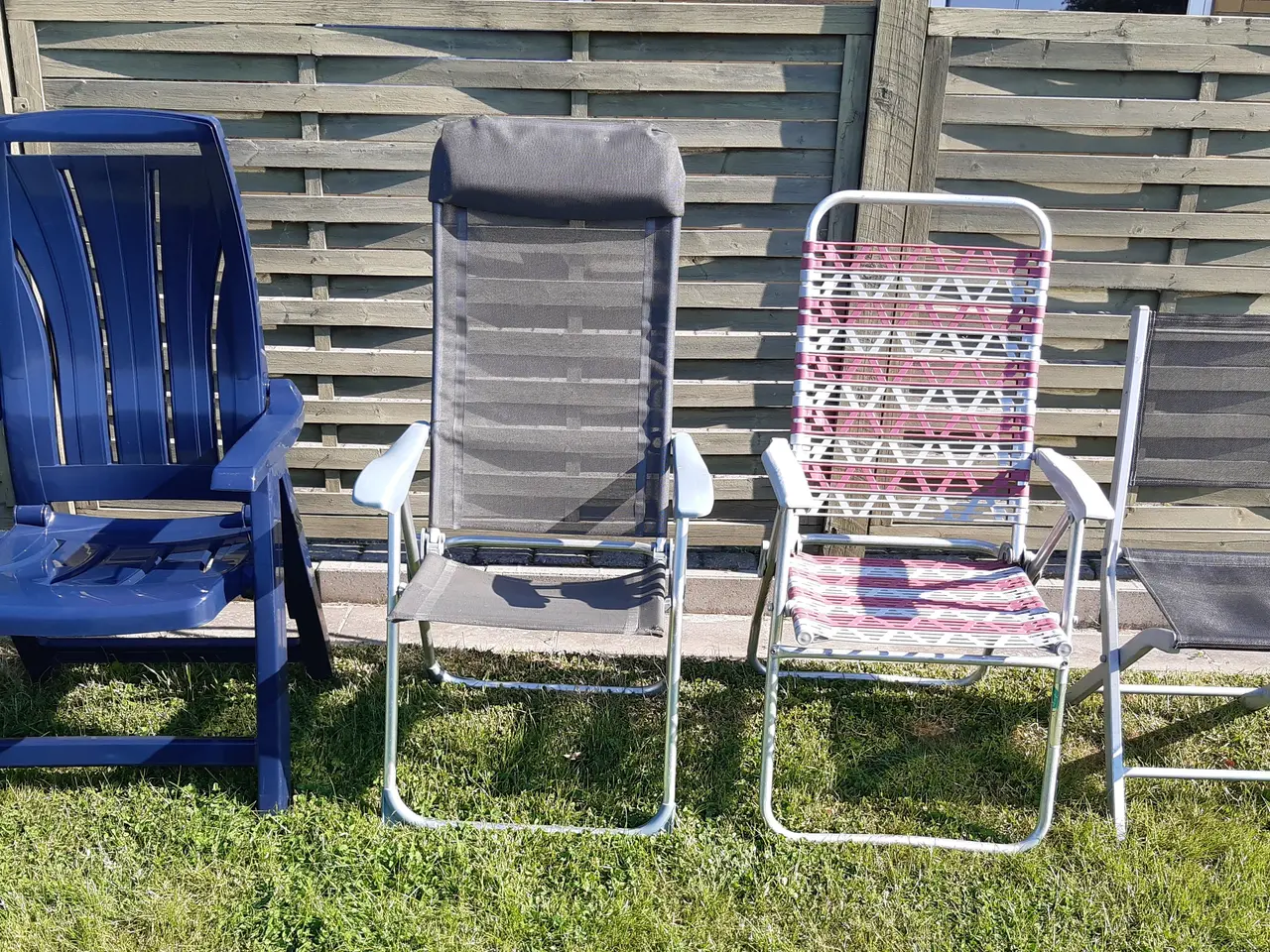 Billede 1 - Diverse campingstole - Den sorte er solgt