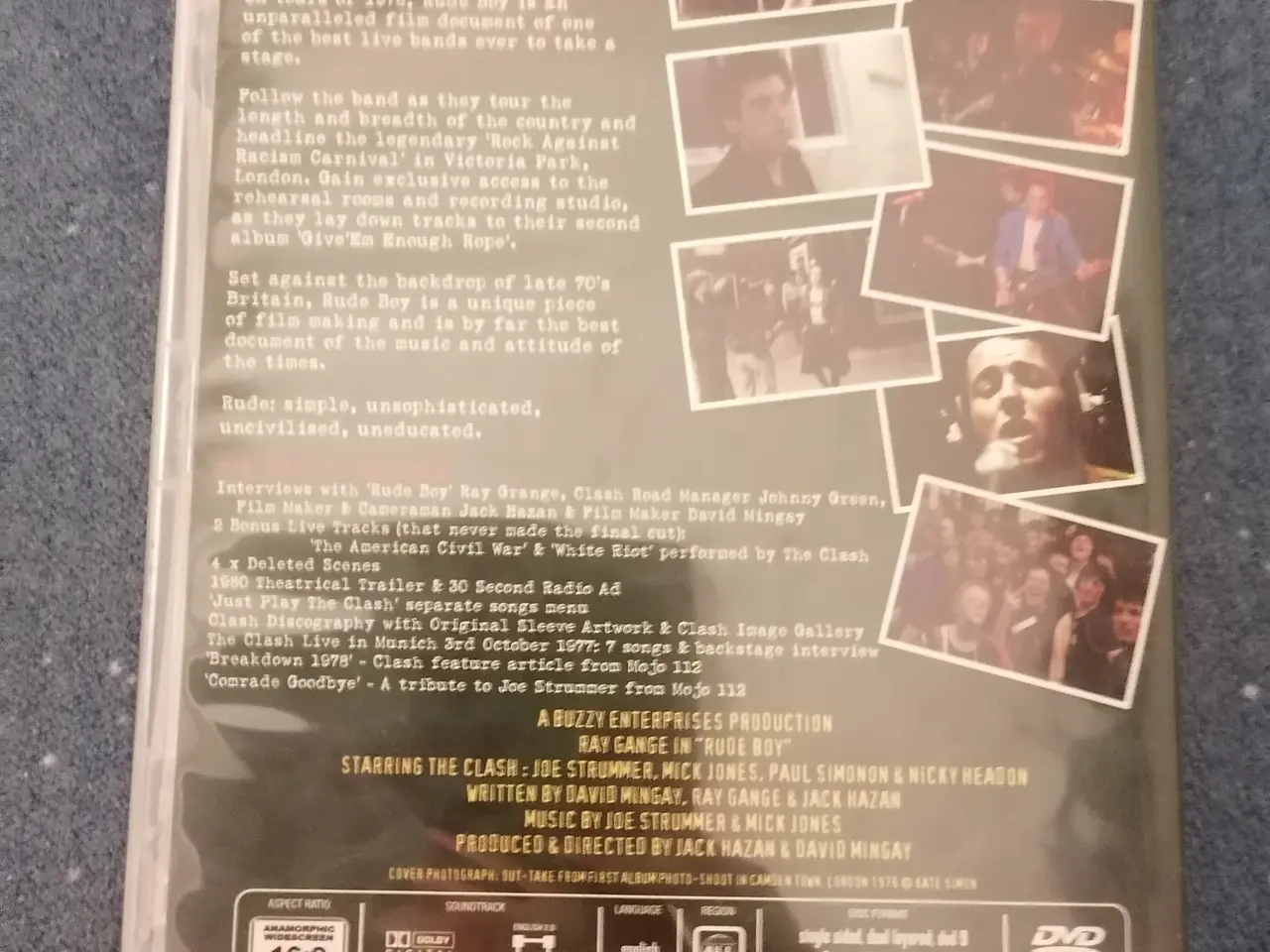 Billede 2 - The Clash -Rude Boy Widescreen Collector's Edition