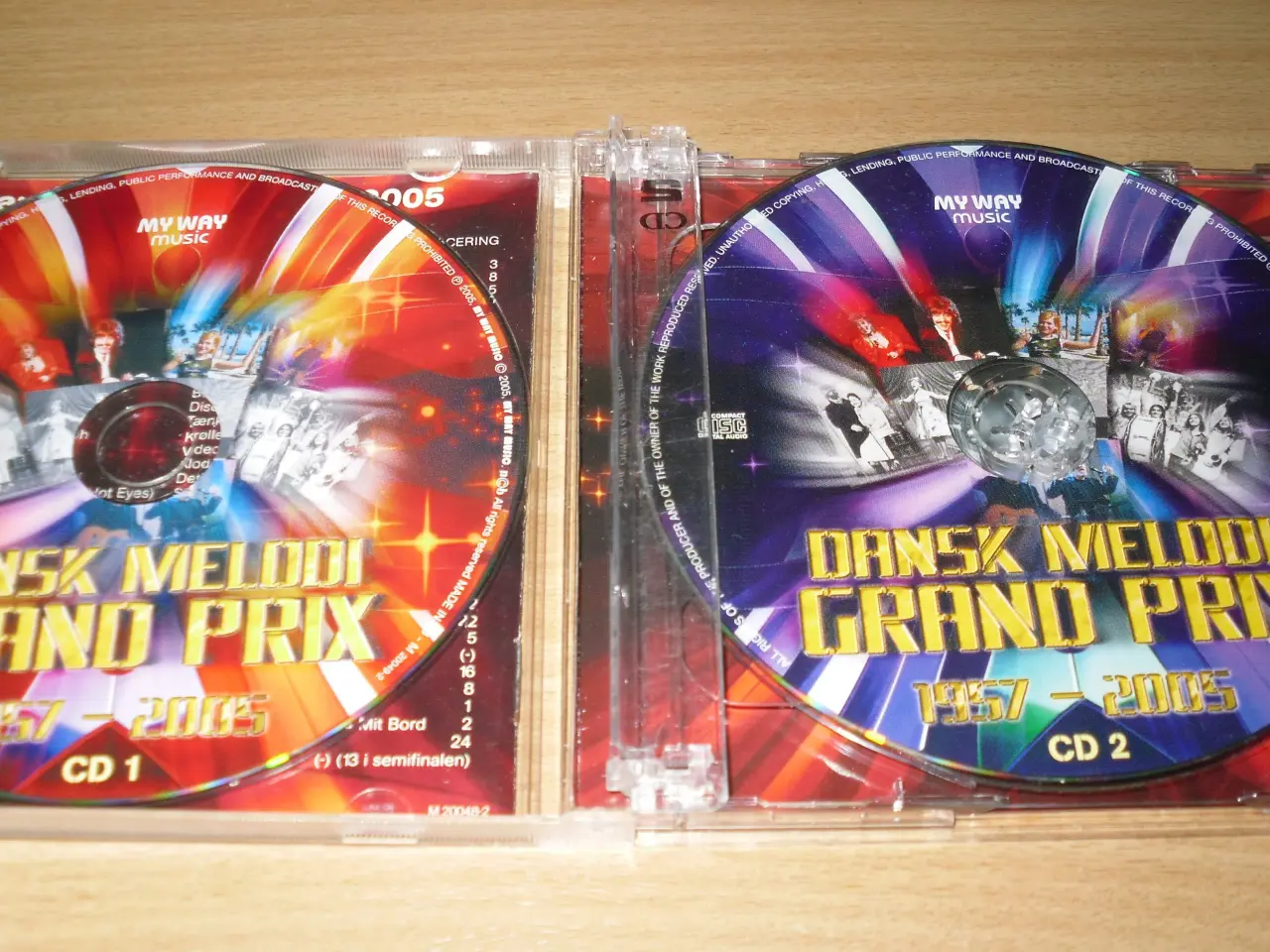 Billede 2 -  Dansk MELODI GRAND PRIX.