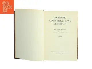Nordisk konversations leksikon af Harald W. Møller (red.) (Bog)