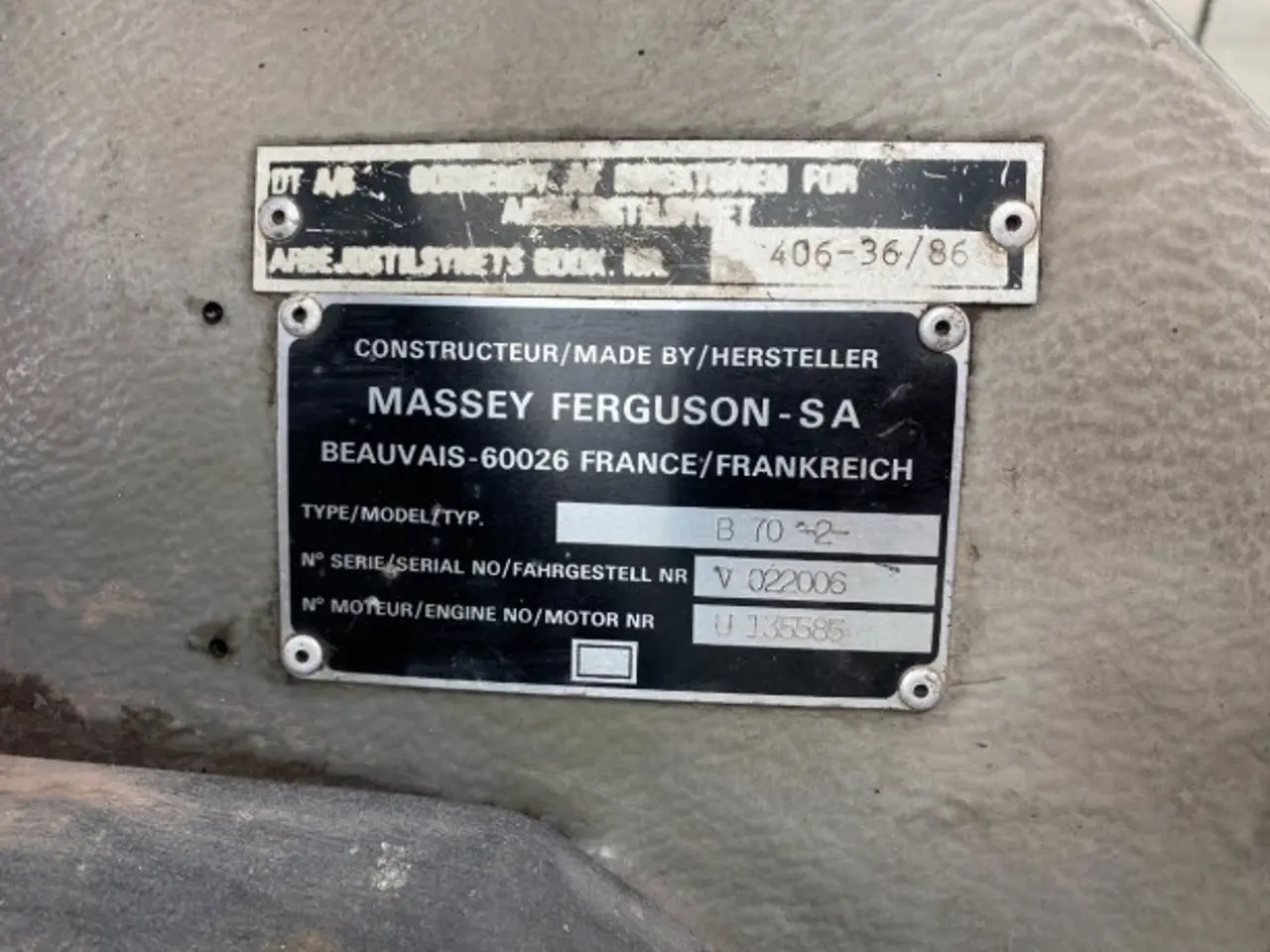 Billede 18 - Massey Ferguson 3060 (Brandskadet) Export