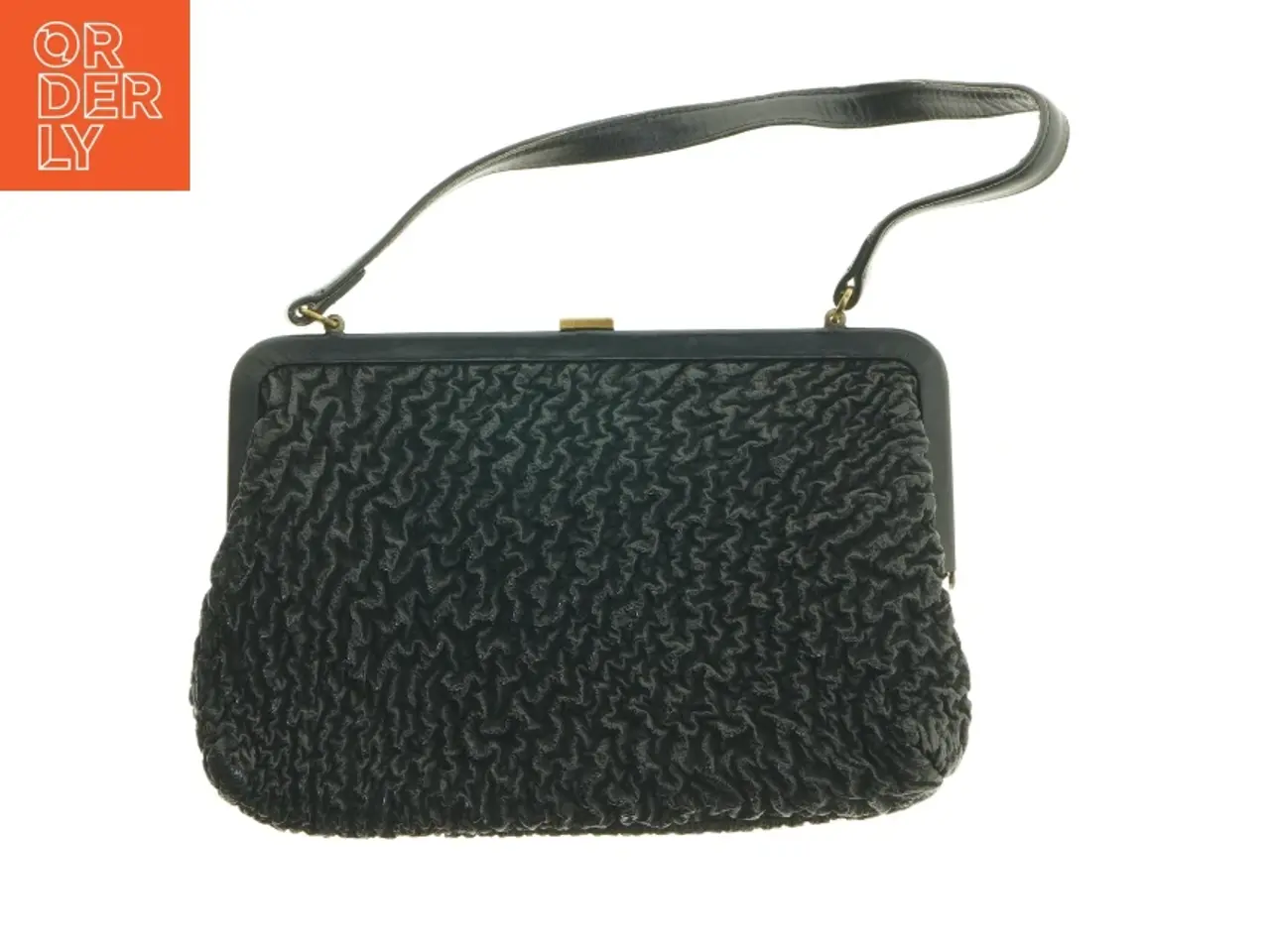 Billede 6 - Sort aftenclutch fra Bon Gout (str. 18 x 28 cm)