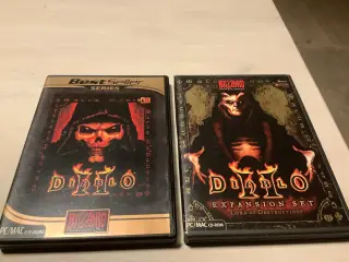 Blizzard Diablo pc spil og Lord of destruktion udv