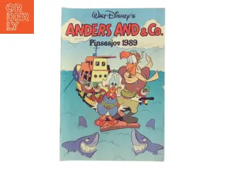 Anders And & Co. Pinsesjov 1989 (Bog)