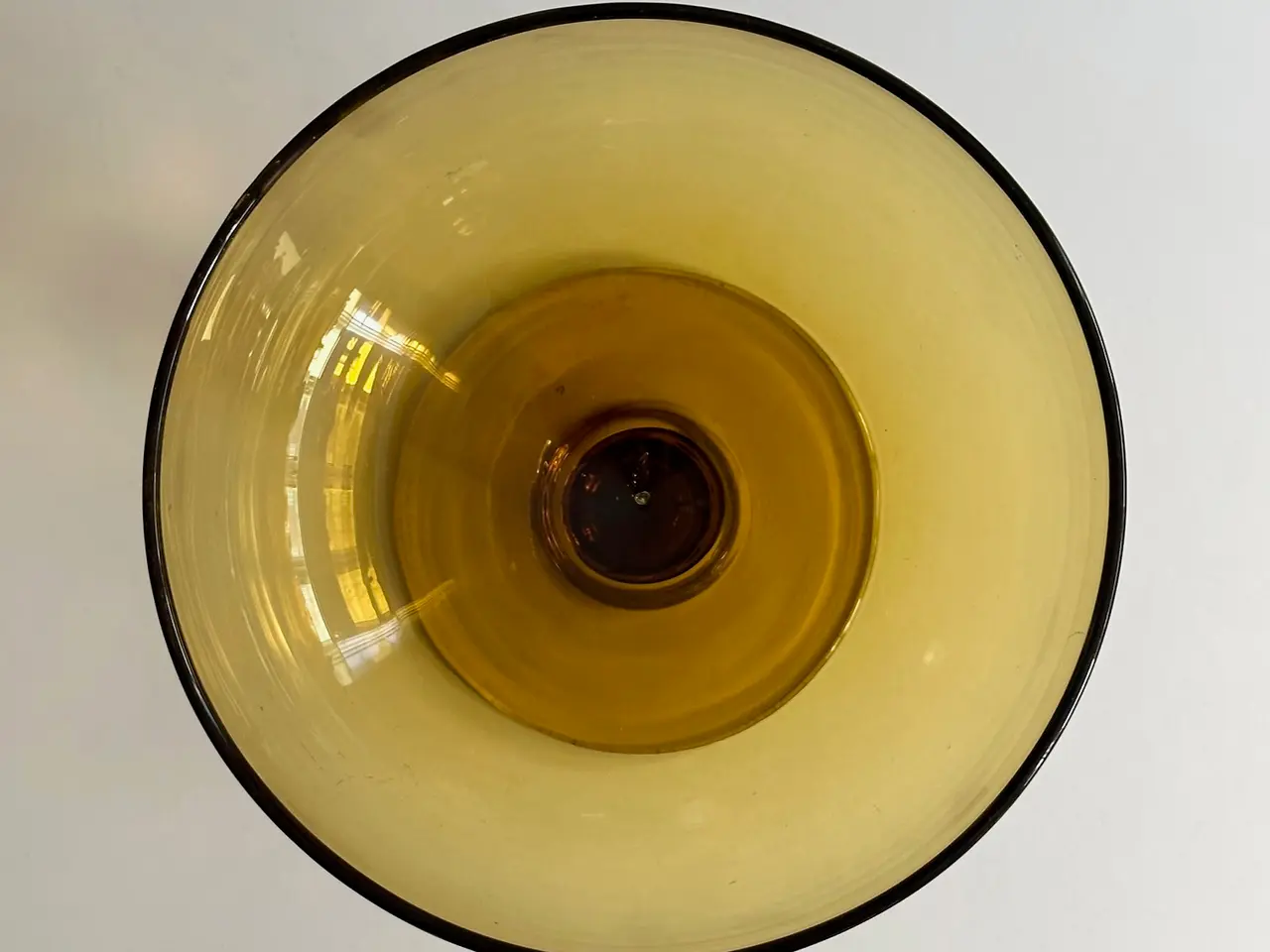 Billede 6 - Opsats, gult glas