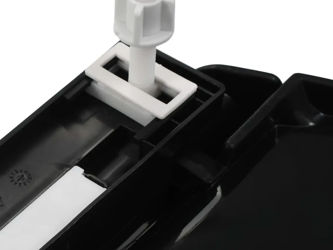 Billede 7 - Toiletsæde med soft-close og quick release - sort, 42,5 × 34 cm