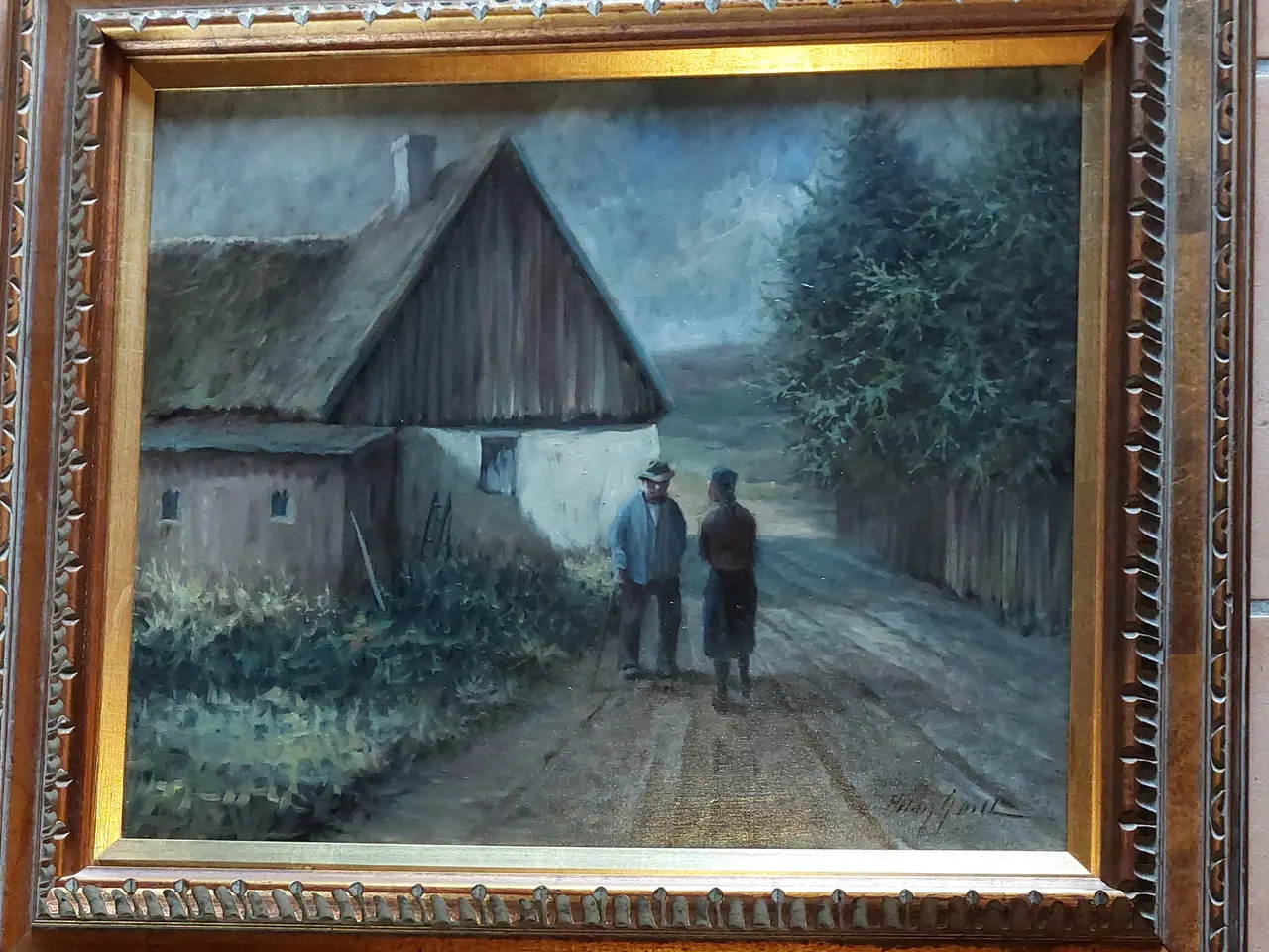 Billede 1 - ARLING GADE - ( 1919 - 2011 )- oliemaleri