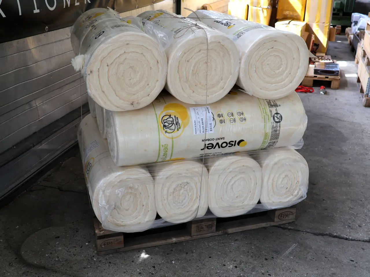 Billede 3 - 9 Pk Isover 37 isolering, 3000*1010mm tykkelse 220