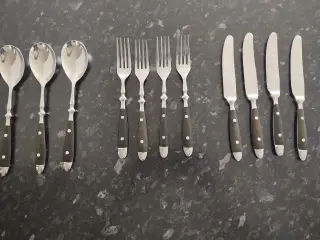 Bestik Stannles og Rostfrei.