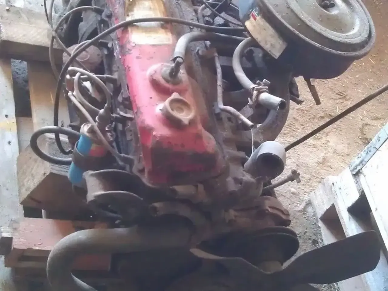 Billede 3 - Motor og gearkase, dodge tradesmann