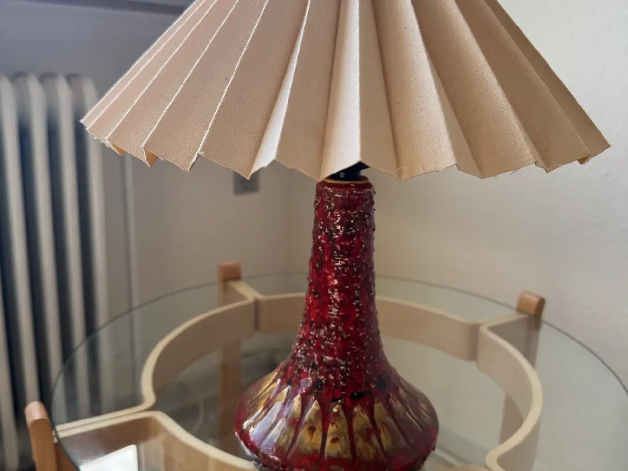 Billede 4 - Retro keramik bordlampe