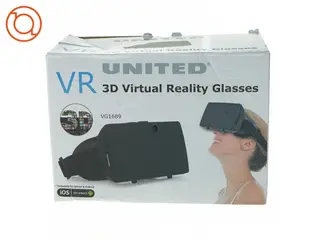 VR 3D virtual reality class fra United (str. 16 x 9 x 12 cm)