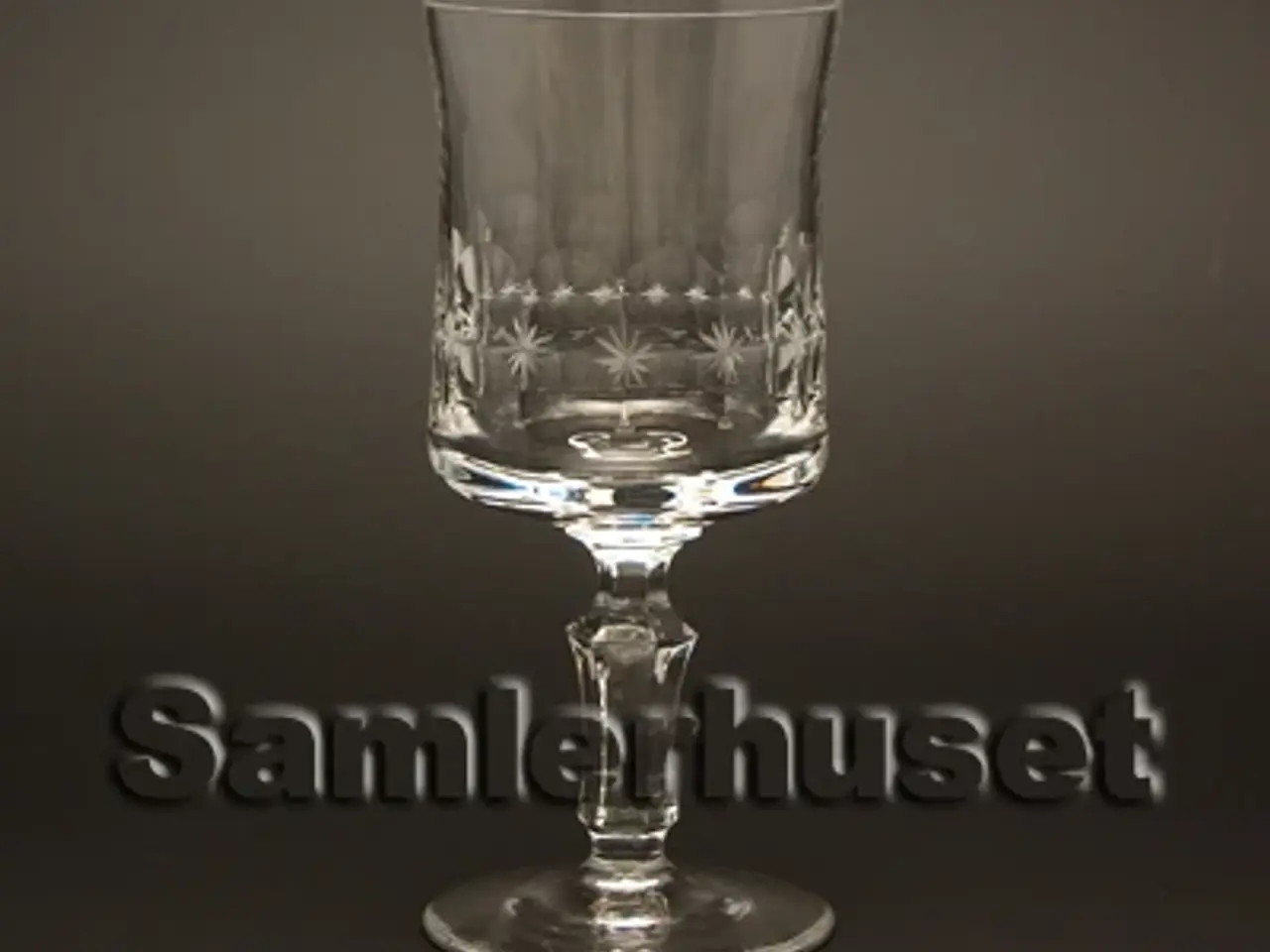Billede 1 - Prisme Rødvinsglas. H:145 mm.
