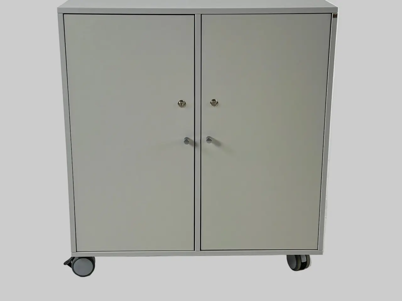 Billede 3 - Cube Design Quadro Skab – Lysegrå 80x35x87cm