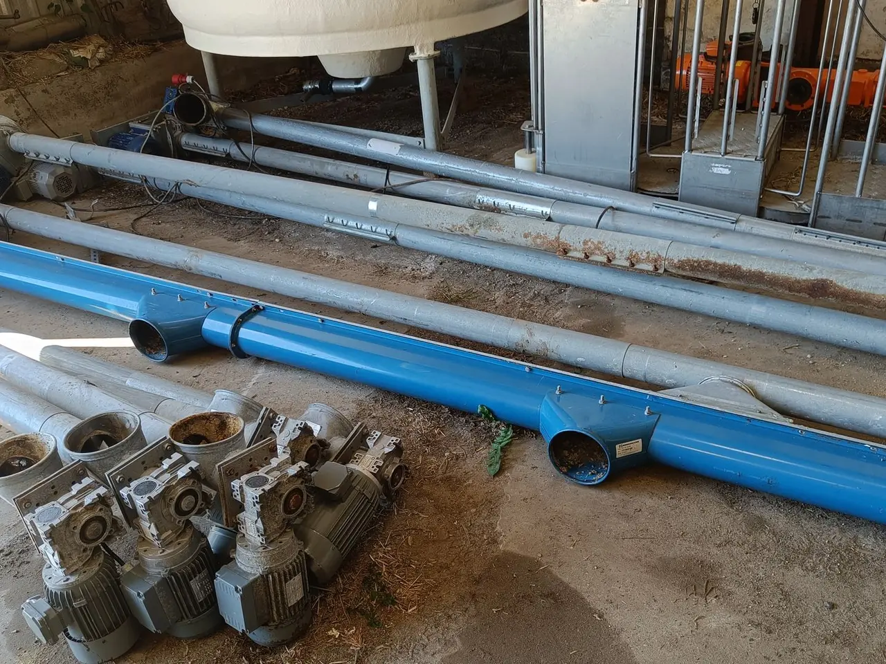 Billede 1 - - - - Kongskilde snegl rende 1 stk. 4 meter ø127