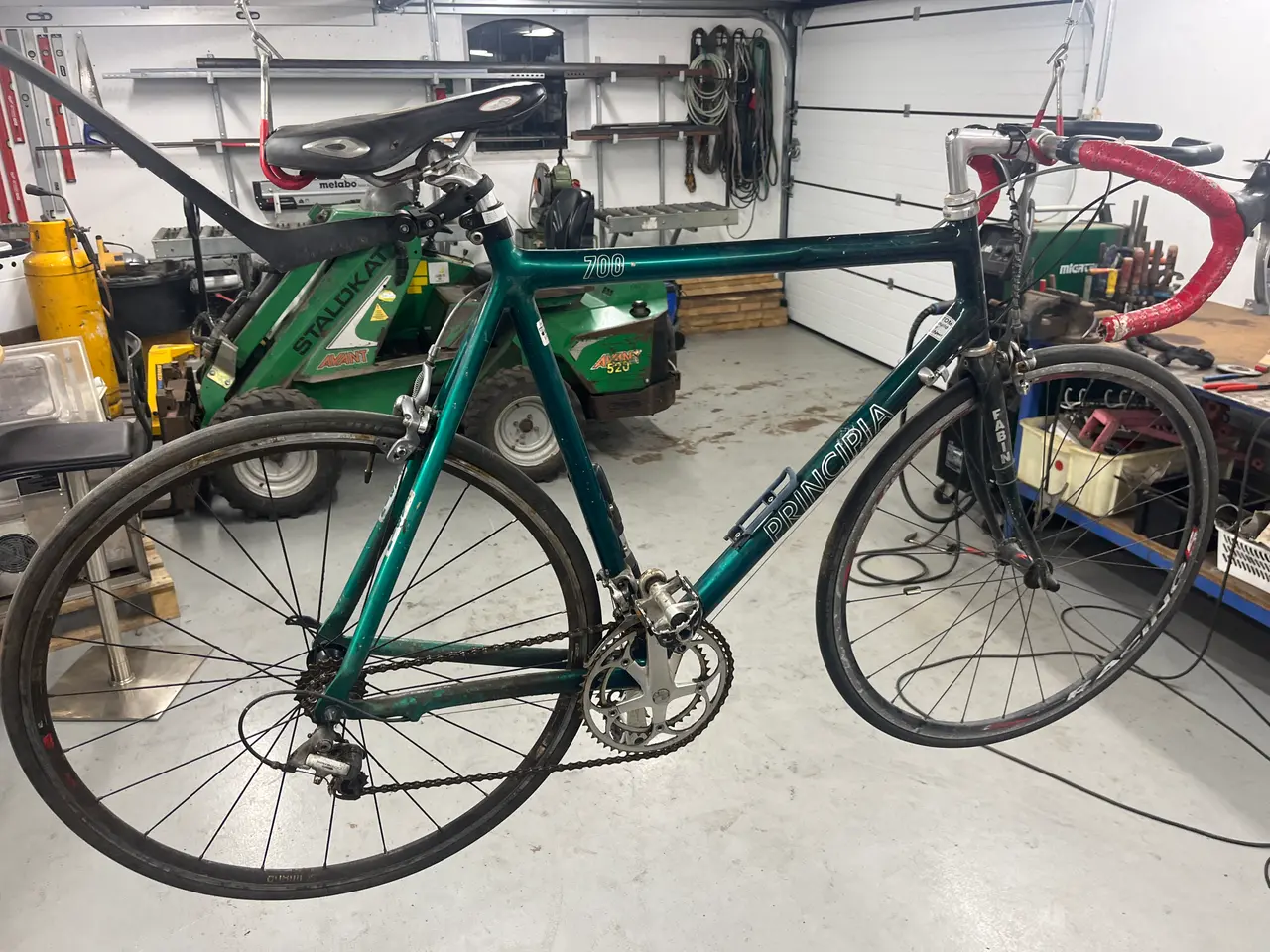 Billede 1 - Racercykel som kører