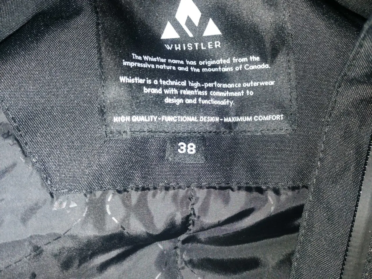 Billede 3 - Whistler skitøj,str 38 (dame)