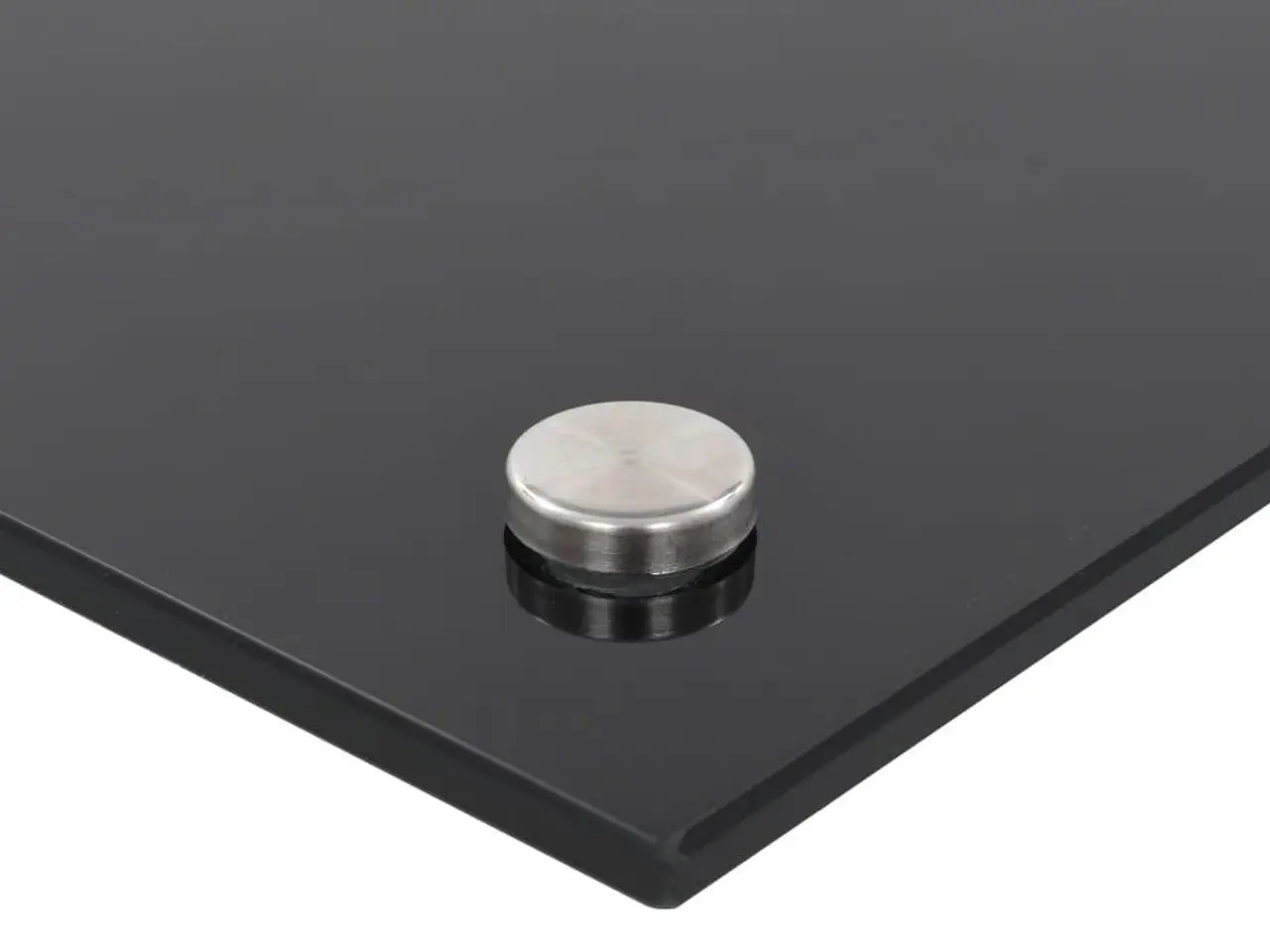 Billede 6 - Stænkplade 70x40 cm hærdet glas sort