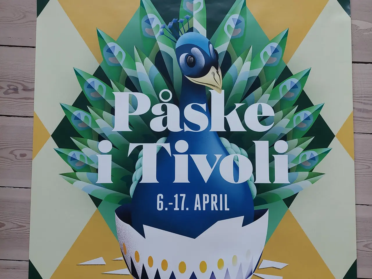 Billede 2 - Ubrugt Påske i Tivoli plakat (62x84)